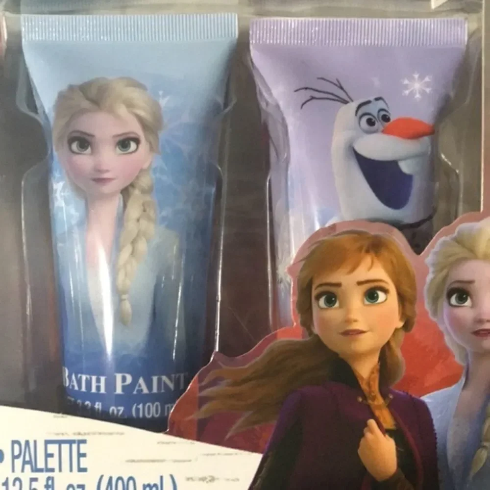 NEW Disney Frozen Bath Time Activity 12 Pieces Set Great kid gift